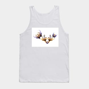 Smoke Art Abstract design of a crab Tank Top